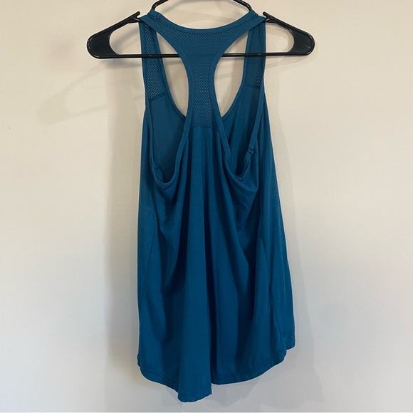 Blue Racerback Tank Top - Picture 2 of 3